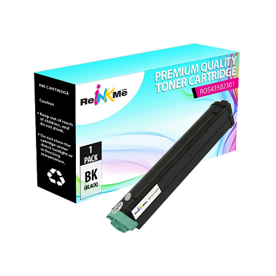 Okidata 43502301 Compatible Black Toner Cartridge