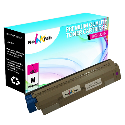 Okidata 44844510 Magenta Compatible Toner Cartridge