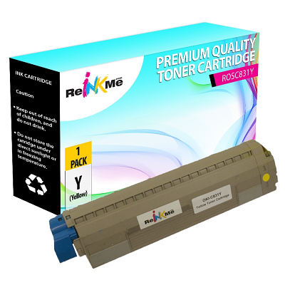 Okidata 44844509 Yellow Compatible Toner Cartridge