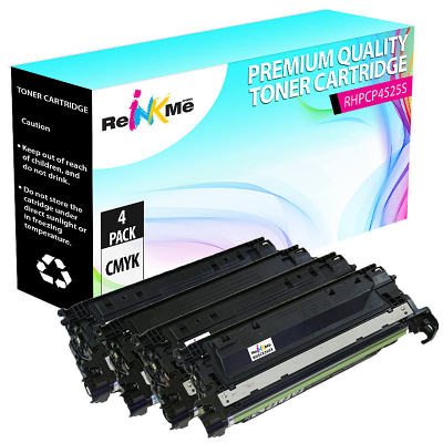 HP 649X Black & 648A Color Compatible Toner Cartridge Set