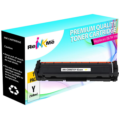 Canon 067H Yellow High Yield Compatible Toner Cartridge