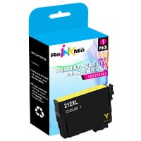 Epson 212XL T212XL420 Yellow Ink Cartridge - Remanufactured